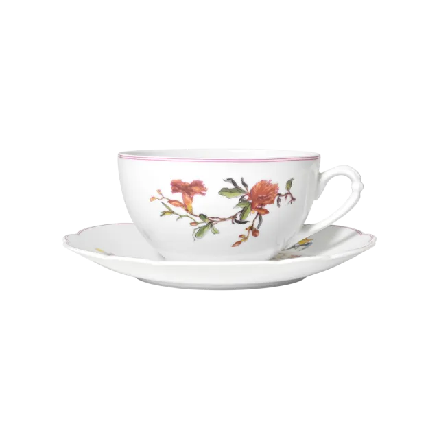 haviland-limoges-fleurs-d-auteuil-fr-hst-ckstasse-mit-untertasse image 1