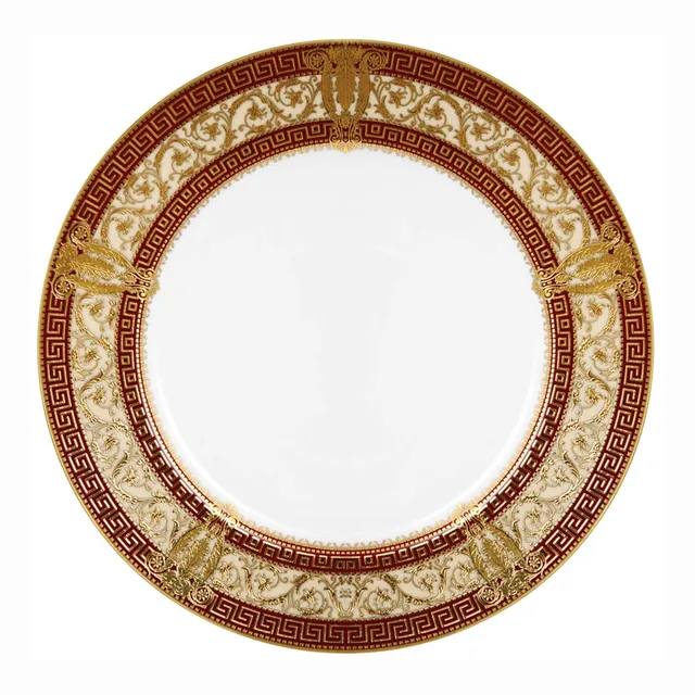 haviland-limoges-salon-murat-assiette-d-ner-cerise-or-speiseteller image 1