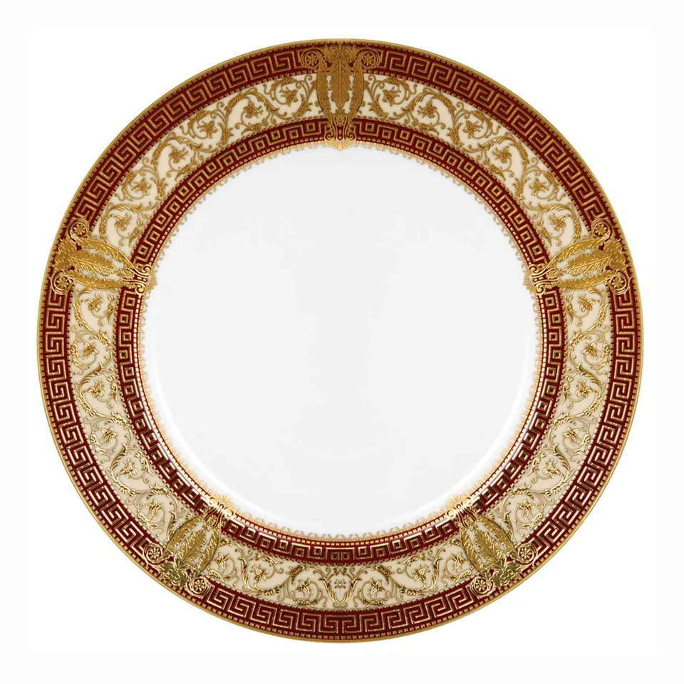 haviland-limoges-salon-murat-assiette-d-ner-cerise-or-speiseteller image 1