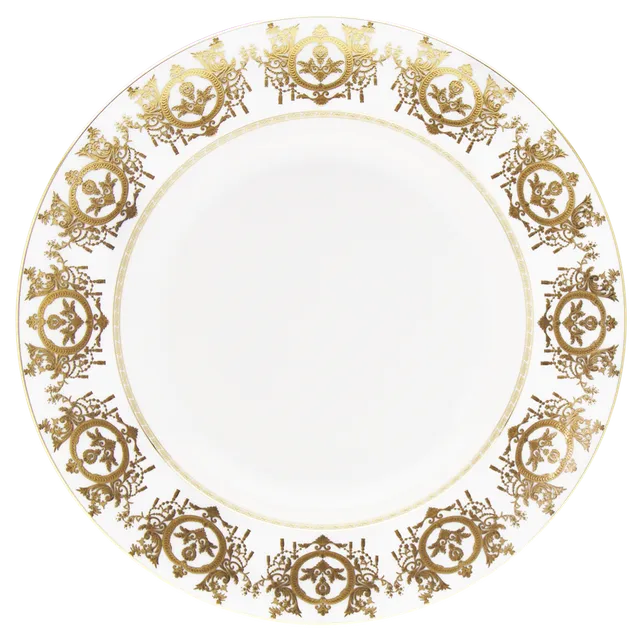 haviland-limoges-plat-rond-creux-ritz-imp-rial-blanc-ritz-paris image 1
