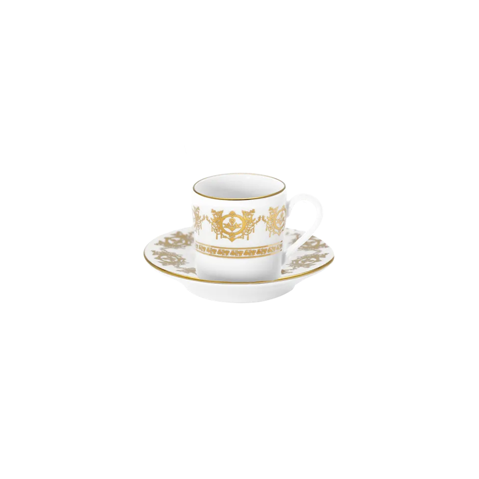 haviland-limoges-ritz-imp-rial-kaffeetasse-mit-untertasse-ritz-paris image 1