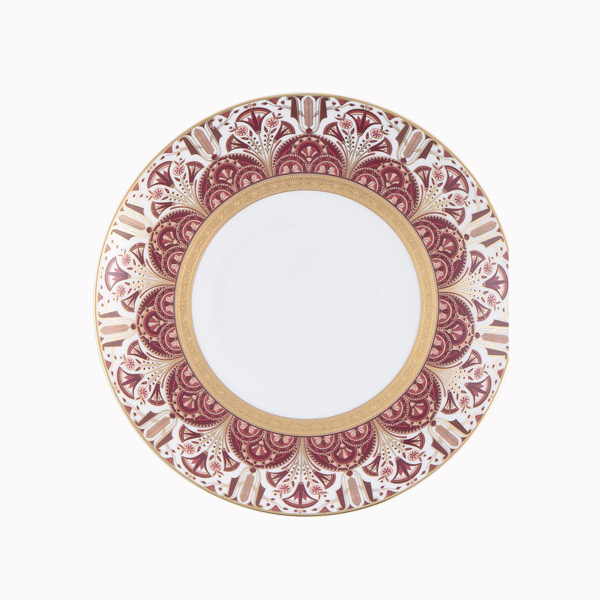 haviland-limoges-r-ves-du-nil-pourpre-or-dessertteller-aus-porzellan image 1