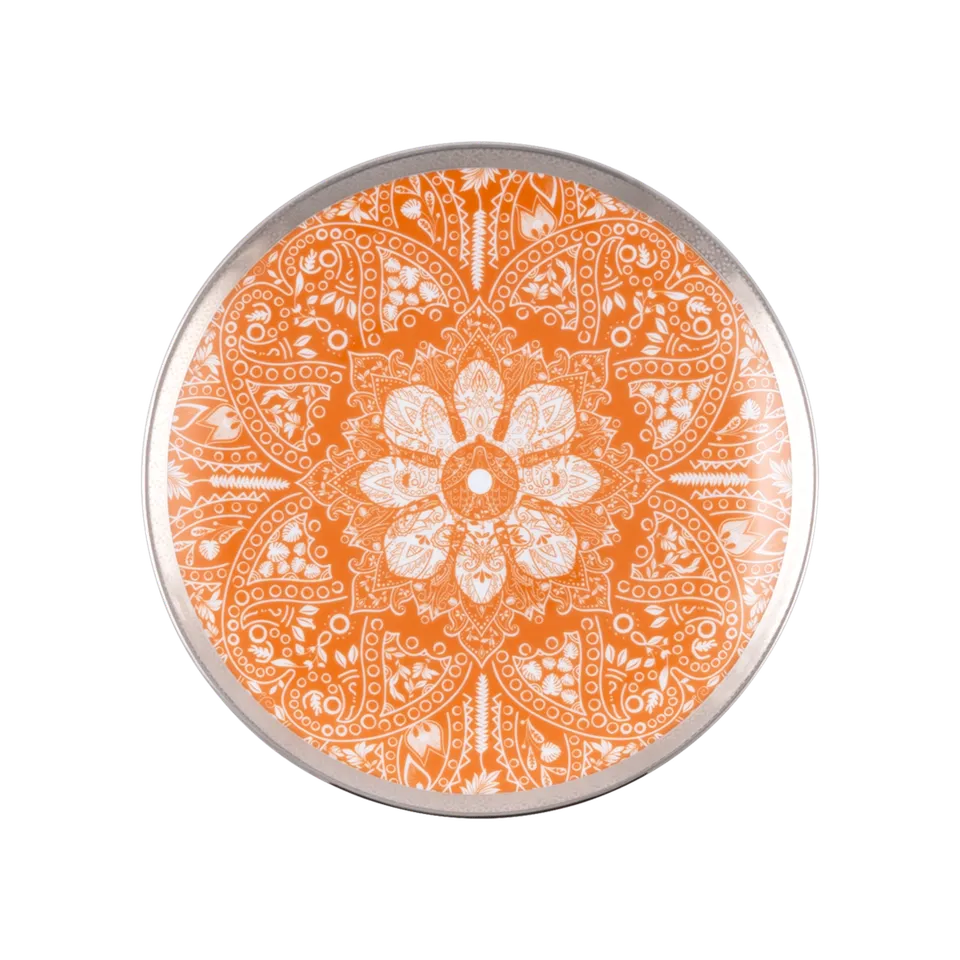 haviland-limoges-romane-orange-dessertteller image 1