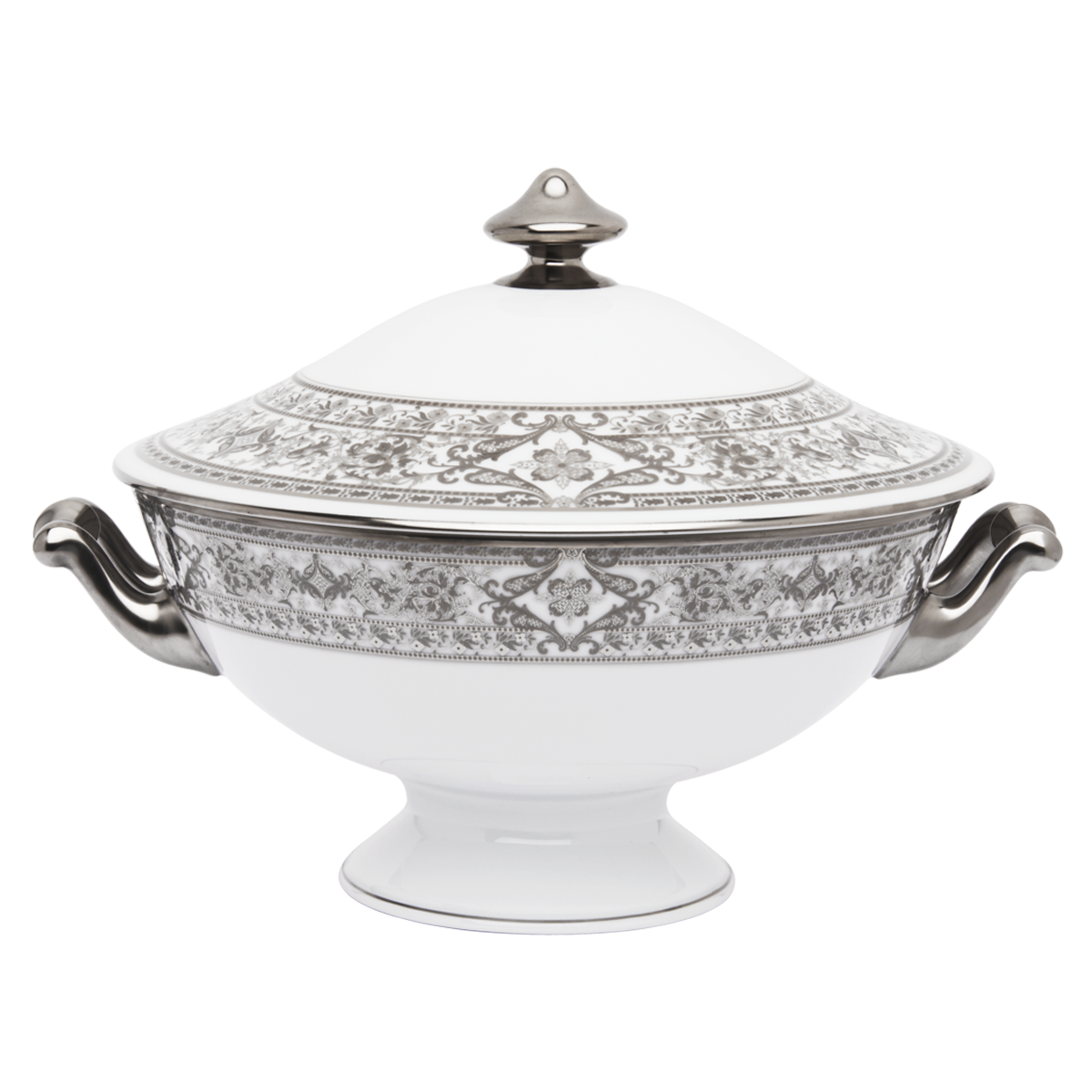haviland-limoges-matignon-wei-platin-suppenterrine image 1