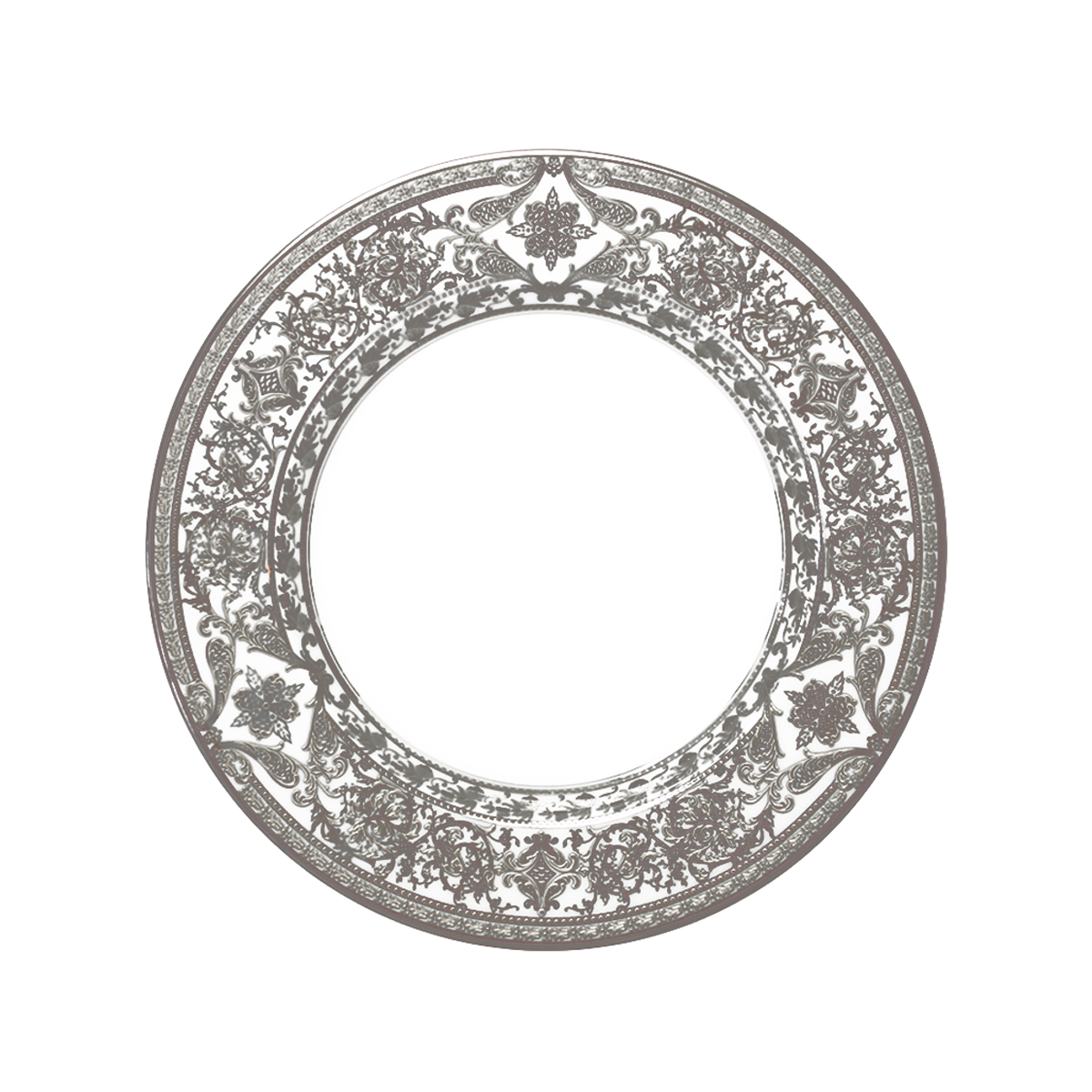 haviland-limoges-matignon-blanc-platine-suppenteller-mit-fahne image 1