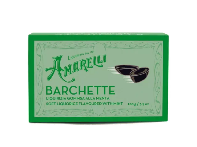 amarelli-barchette-alla-menta-100-g-lakritz-schiffchen-mit-minze image 1