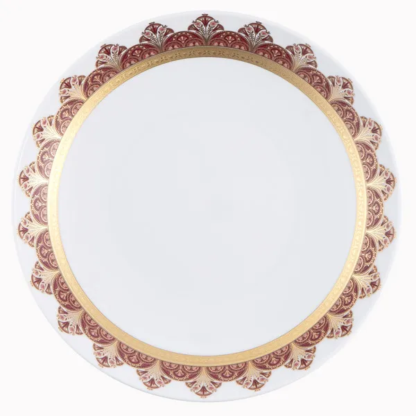 haviland-limoges-r-ves-du-nil-pourpre-or-runde-serviersch-ssel image 1