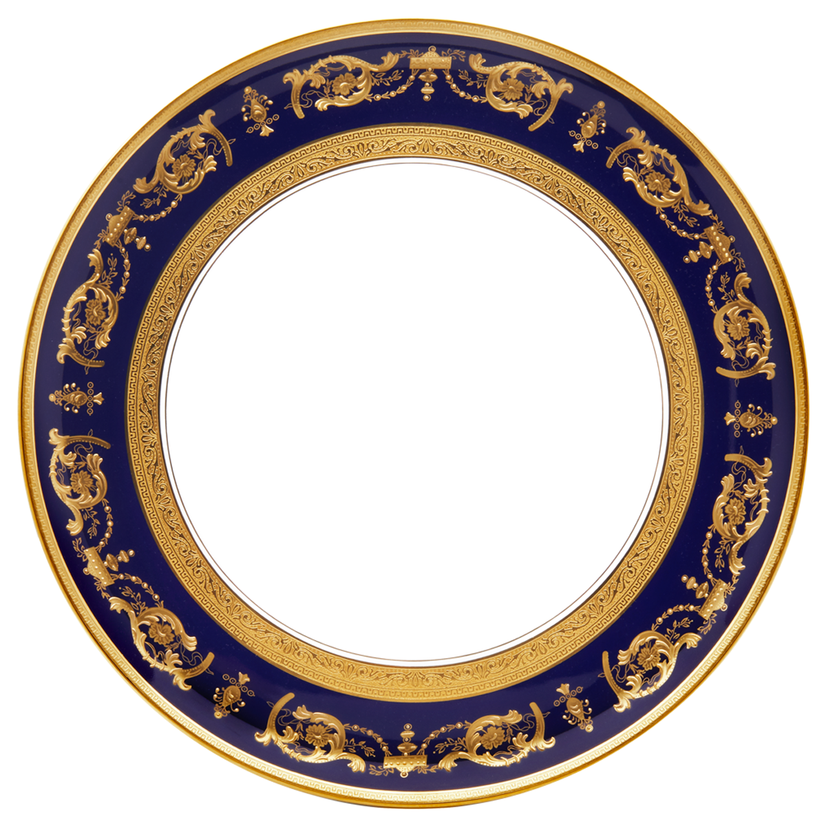 haviland-limoges-imp-rator-tarteplatte-four-blau-gold image 1