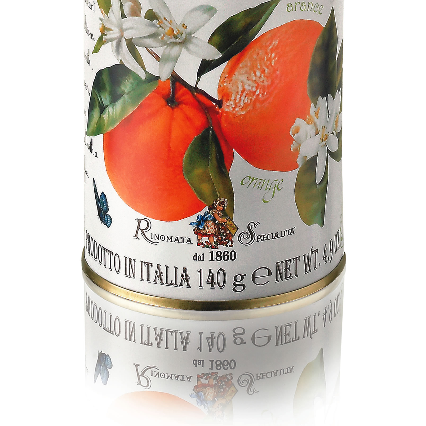 virginia-amaretti-soffici-orange-metalldose-rund-140g image 2