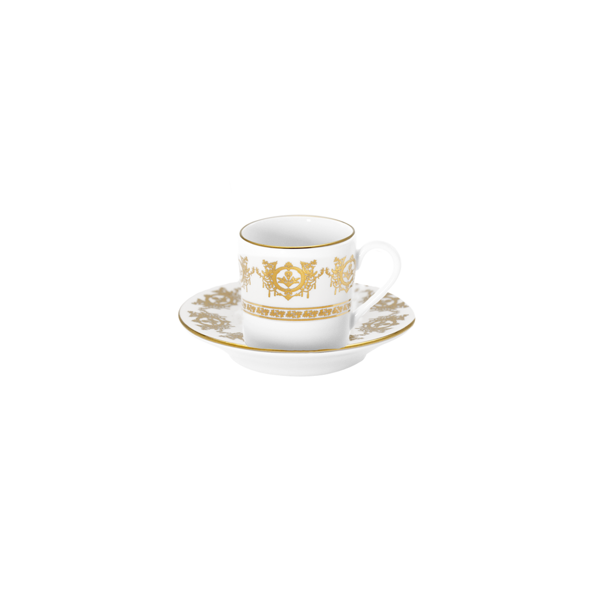 haviland-limoges-ritz-imp-rial-kaffeetasse-mit-untertasse-ritz-paris image 1
