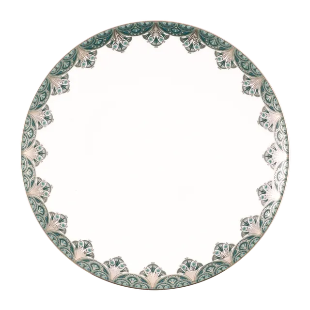 haviland-limoges-r-ves-du-nil-vert-platine-speiseteller image 1