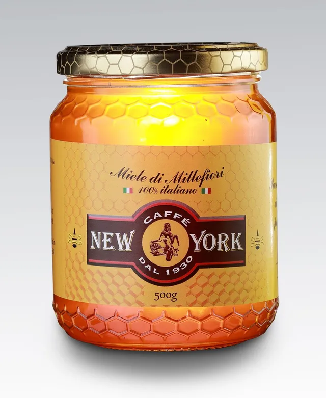caff-new-york-miele-millefiori-100-italiano-honig-500g image 1