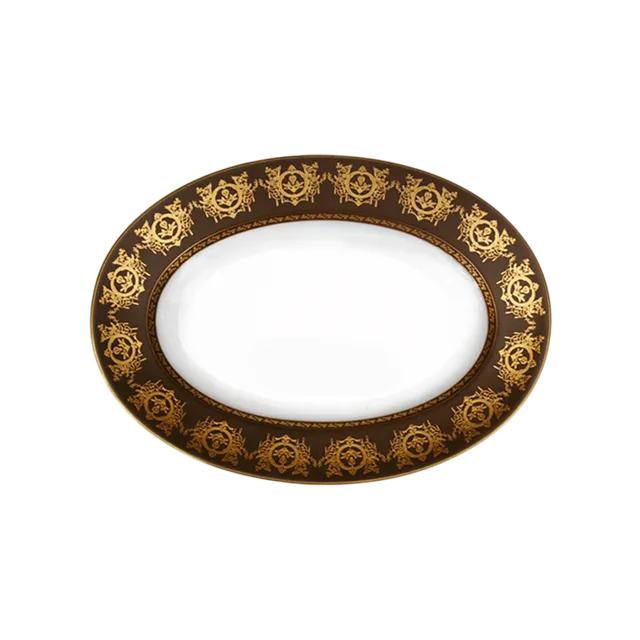 haviland-limoges-ritz-imp-rial-bronze-ravier-ritz-paris-servierschale image 1