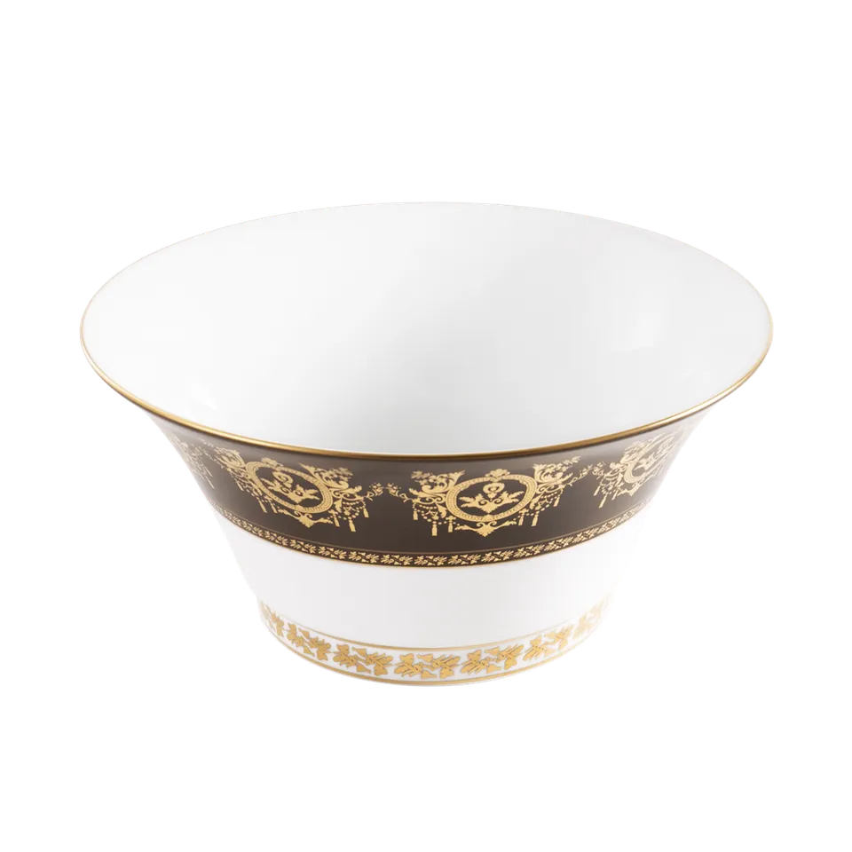 haviland-limoges-ritz-imp-rial-bronze-saladier-salatsch-ssel-ritz-paris image 1