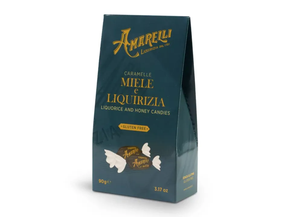 amarelli-caramelle-miele-e-liquirizia-honig-lakritz-90-g-glutenfrei image 1