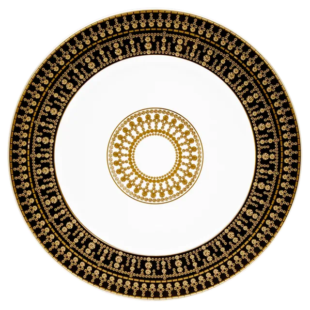 haviland-limoges-tiara-platzteller-schwarz-gold image 1