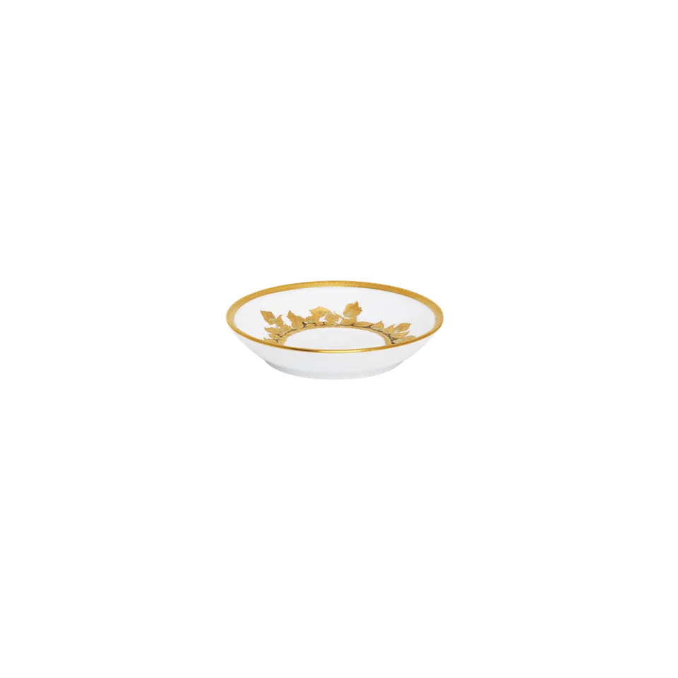haviland-limoges-feuille-d-or-coupelle-porzellanschale-gold image 1