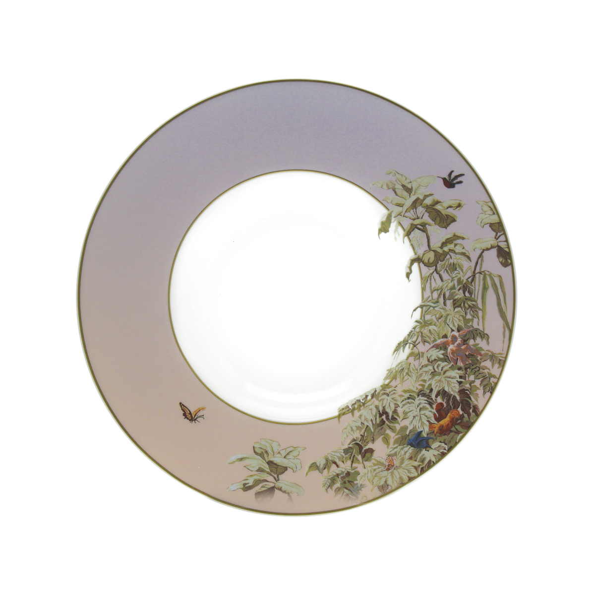haviland-limoges-le-br-sil-manufacture-zuber-suppenteller-mit-fahne image 1