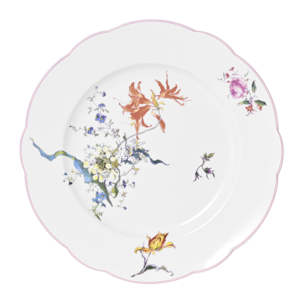 haviland-limoges-fleurs-d-auteuil-porzellan-speiseteller image 1