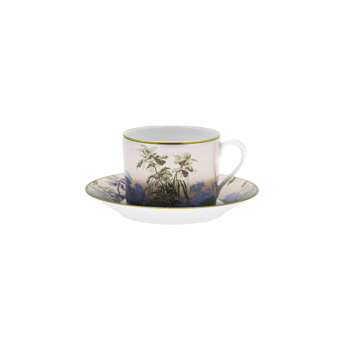 haviland-limoges-le-br-sil-teetasse-mit-untertasse-manufacture-zuber image 1