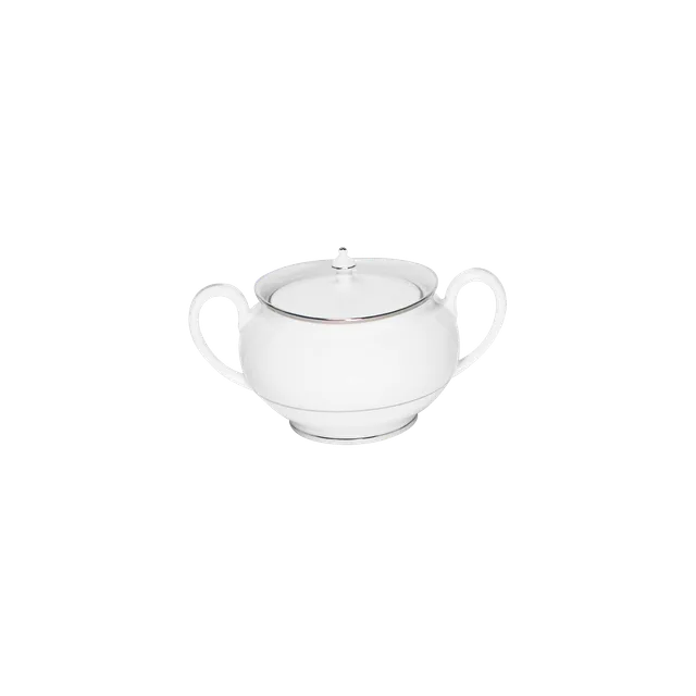 haviland-limoges-orsay-platin-sucrier-zuckerdose-porzellan image 1