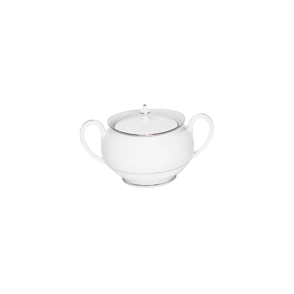 haviland-limoges-orsay-platin-sucrier-zuckerdose-porzellan image 1