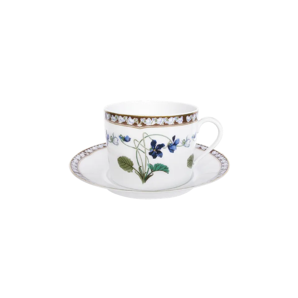 haviland-limoges-imp-ratrice-eug-nie-fr-hst-ckstasse-mit-untertasse image 1