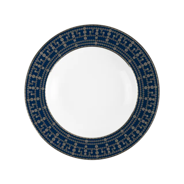 haviland-limoges-tiara-bleu-de-prusse-suppenteller-mit-platin image 1