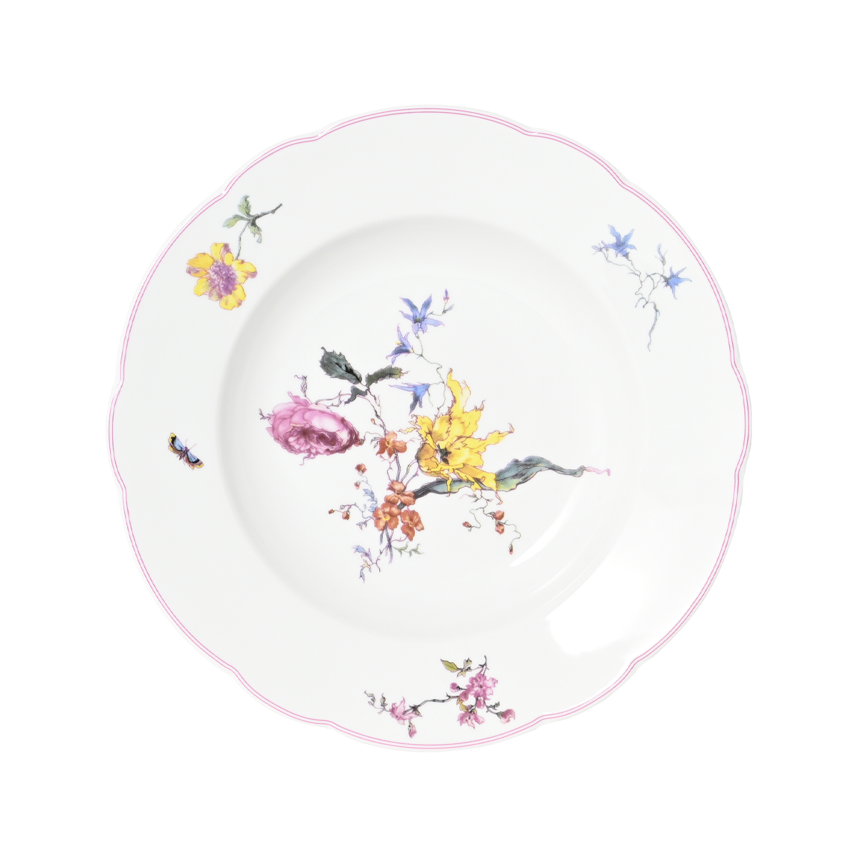 haviland-limoges-fleurs-d-auteuil-suppenteller-mit-fl-gel image 1