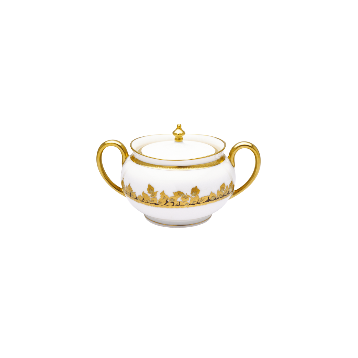 haviland-limoges-feuille-d-or-zuckerdose-porzellan-gold image 1