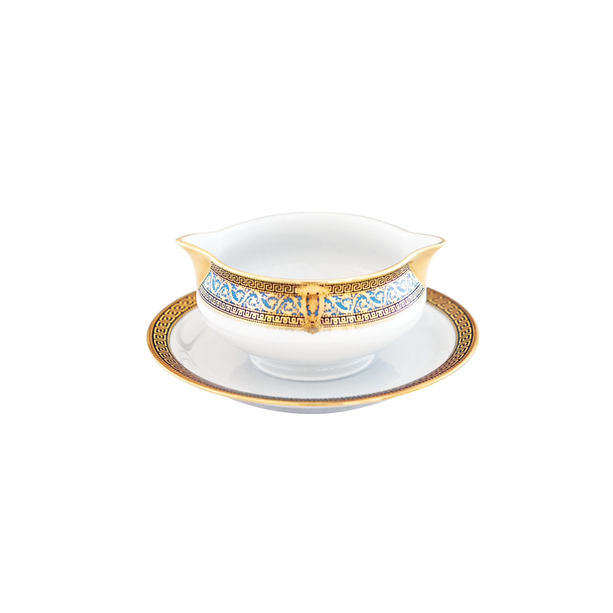 haviland-limoges-sauci-re-salon-murat-bleu-ciel-or image 1