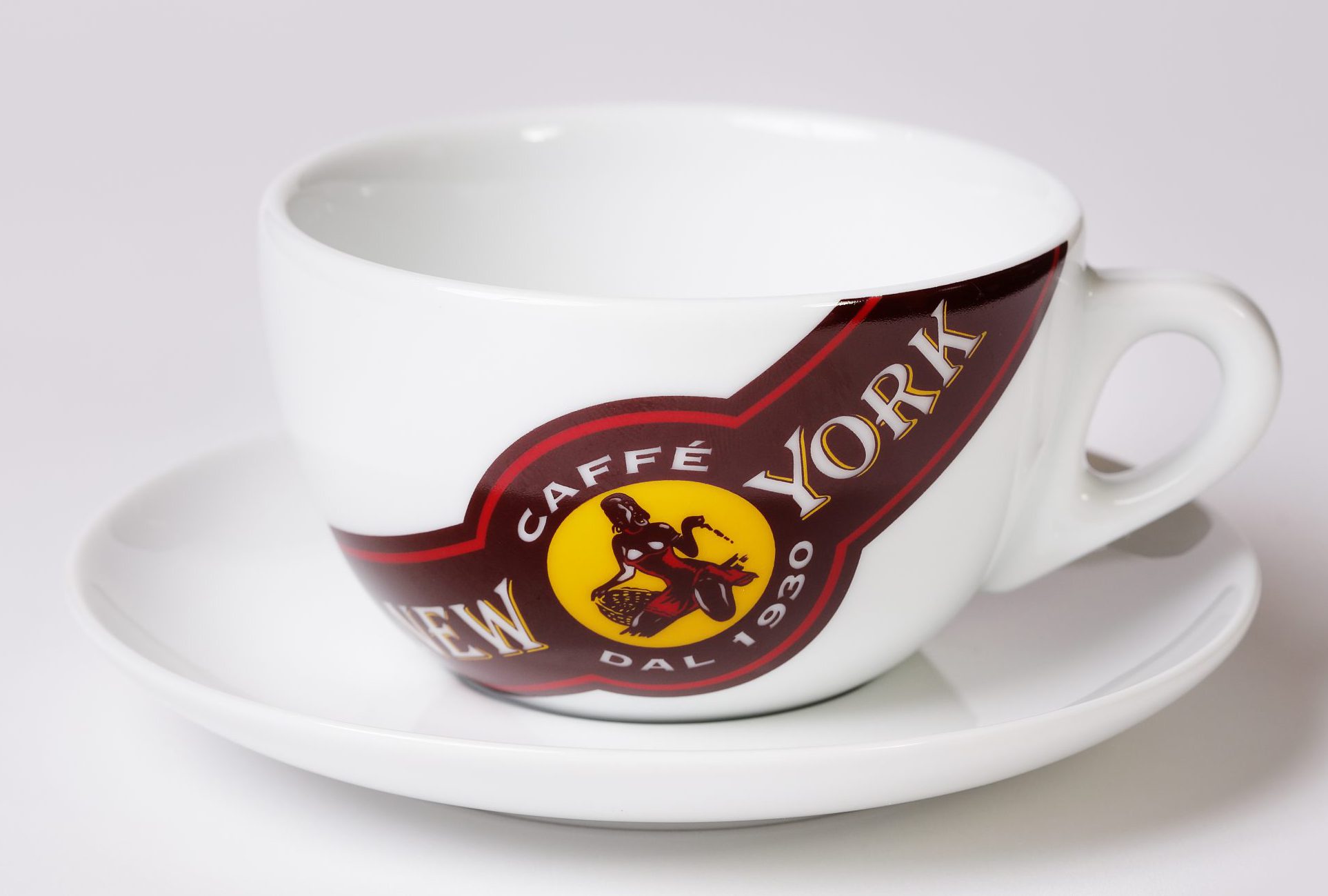 ancap-verona-caff-latte-tasse-mit-caff-new-york-logo image 1