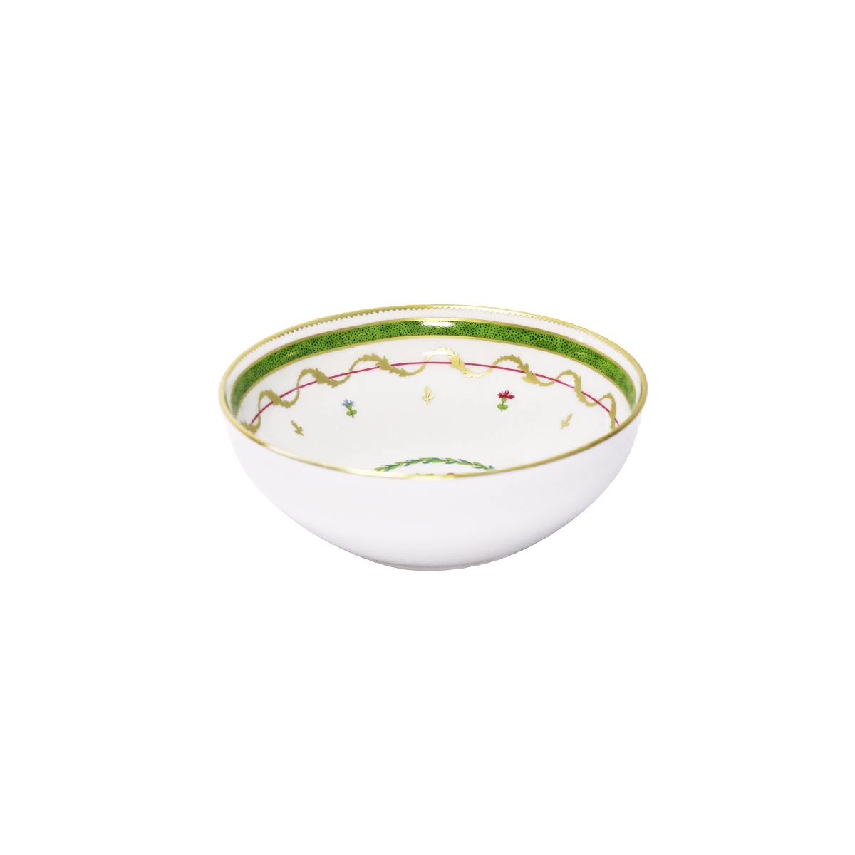 haviland-limoges-vieux-paris-vert-salatschale image 1