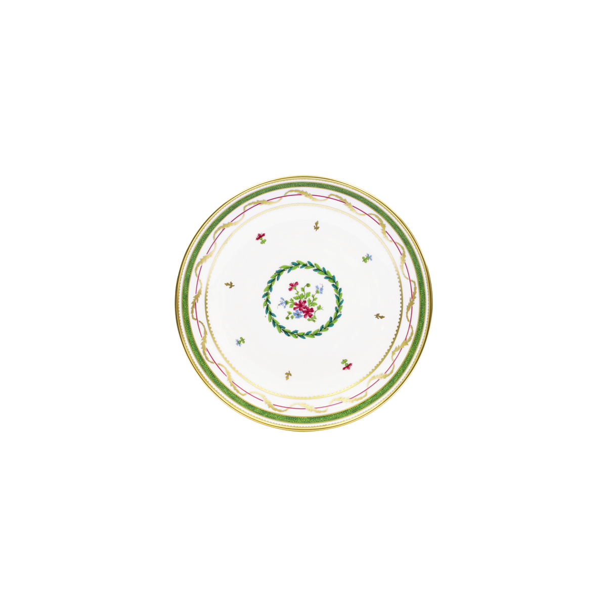 haviland-limoges-vieux-paris-vert-tiefer-teller-calotte image 1