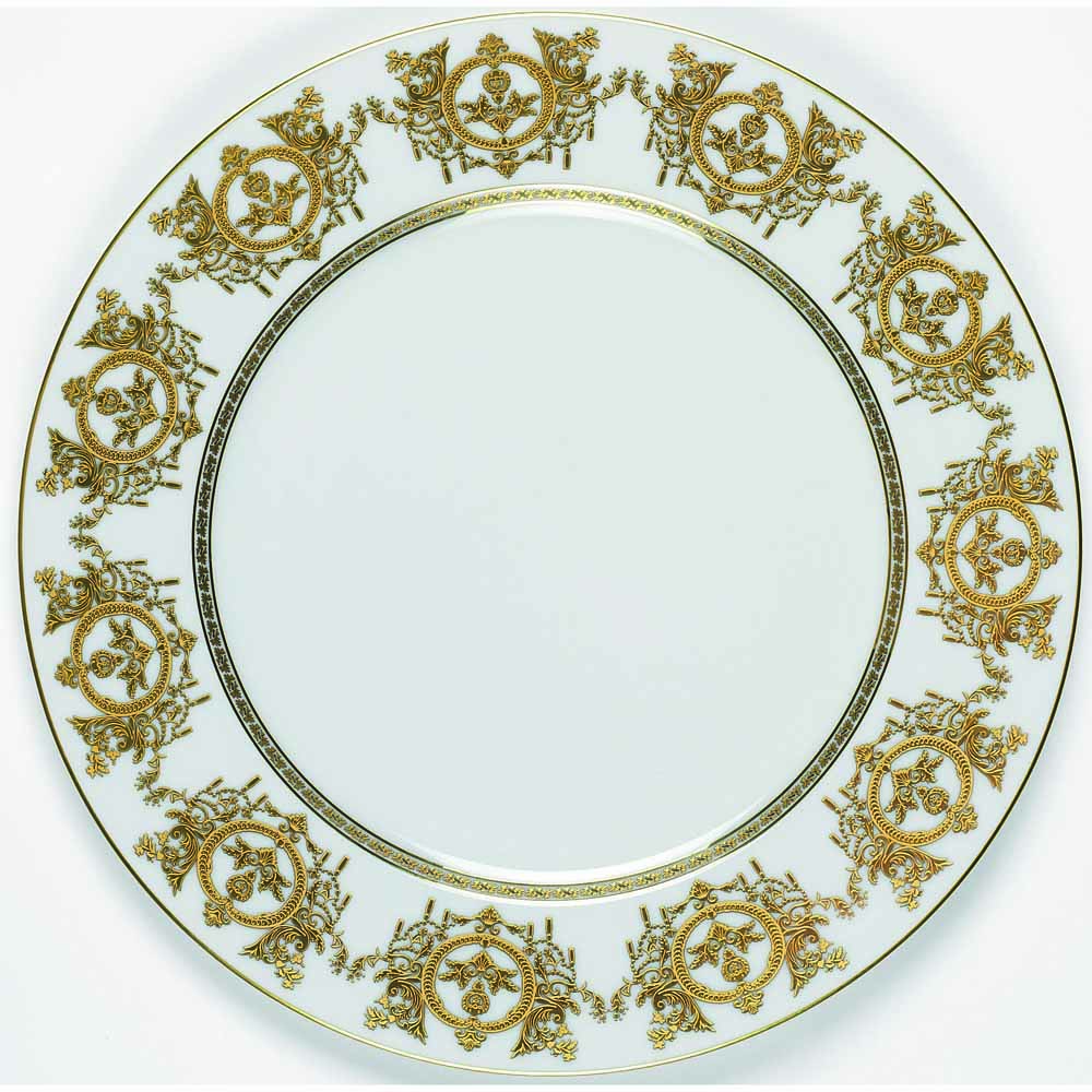 haviland-limoges-pr-sentierteller-ritz-imp-rial-blanc-ritz-paris-porzellan image 1