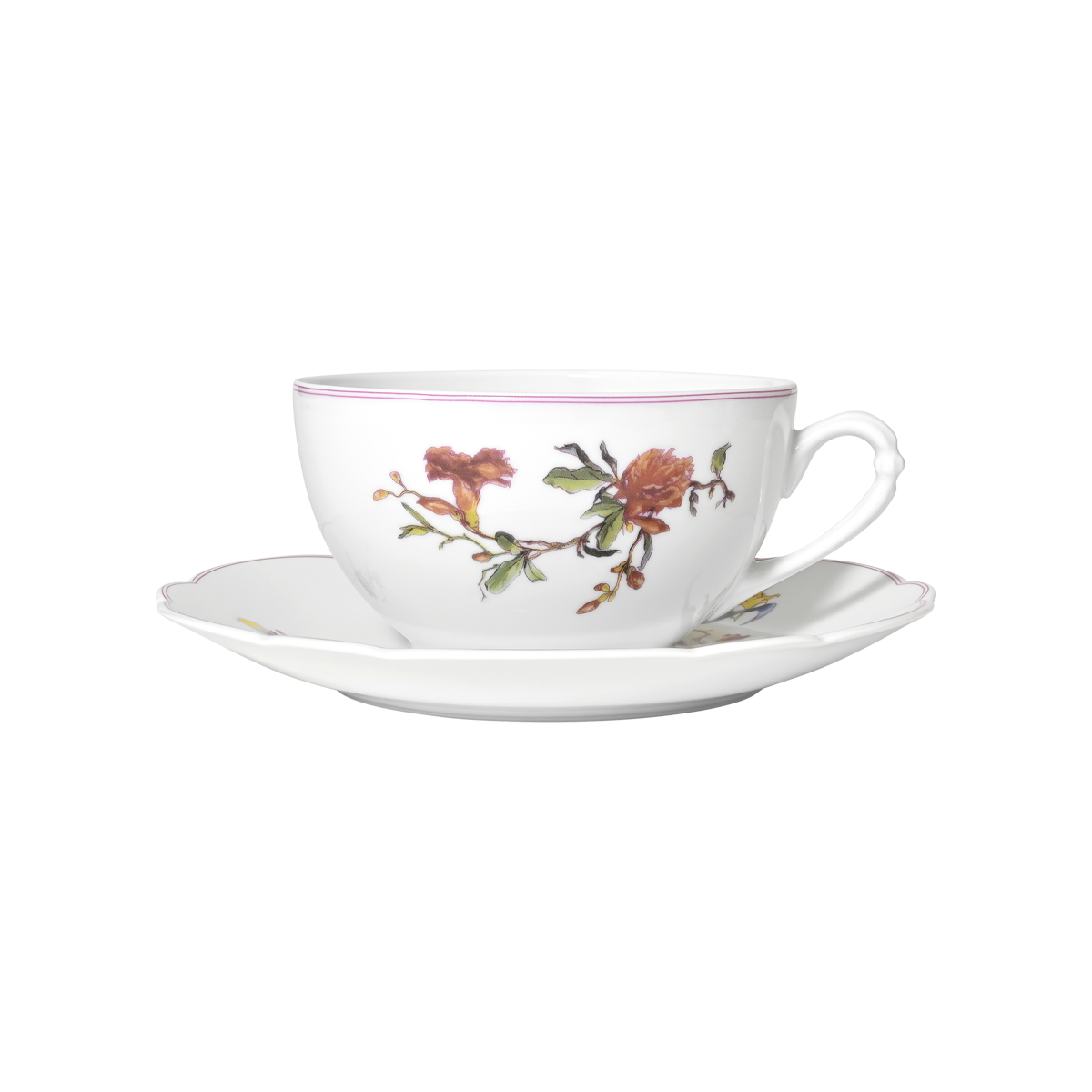 haviland-limoges-fleurs-d-auteuil-fr-hst-ckstasse-mit-untertasse image 1