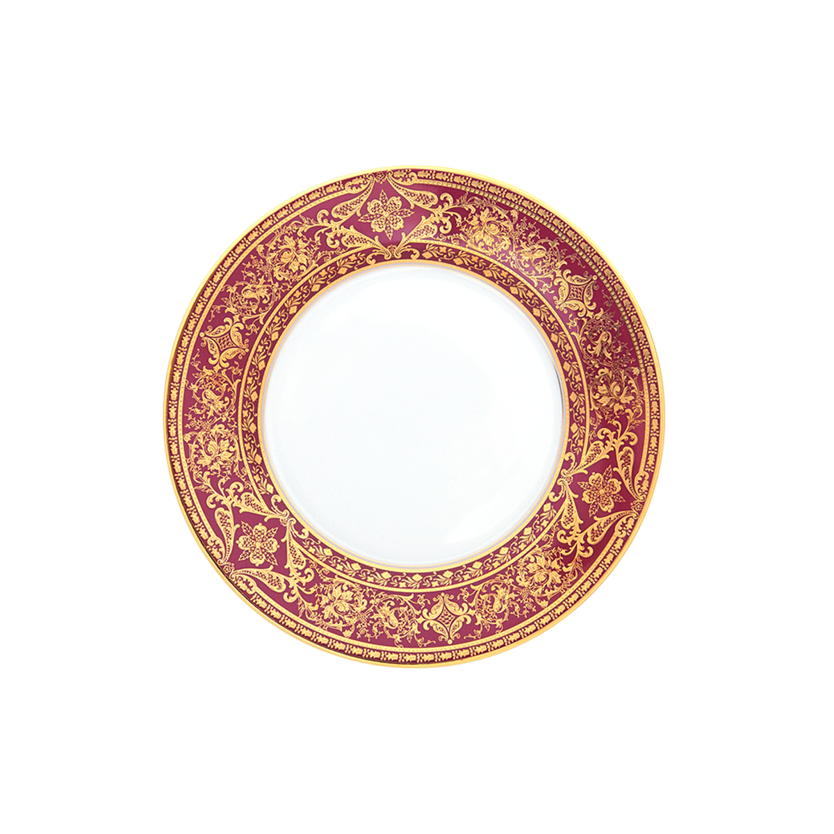 haviland-limoges-matignon-kuchenteller-kirsche-gold image 1