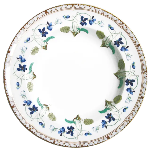 haviland-limoges-imp-ratrice-eug-nie-runde-tiefe-servierplatte image 1