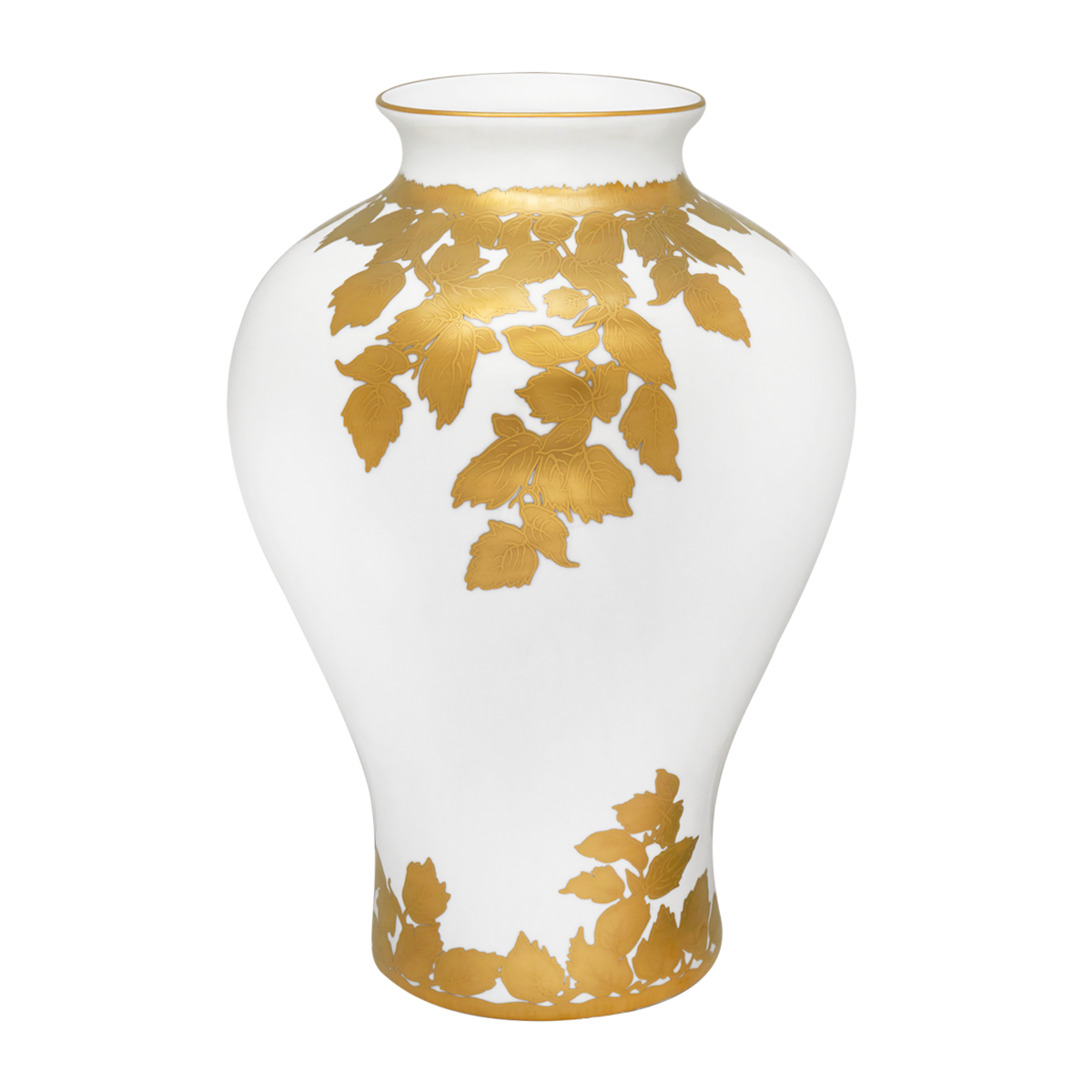 haviland-limoges-feuille-d-or-vase-prestige image 1