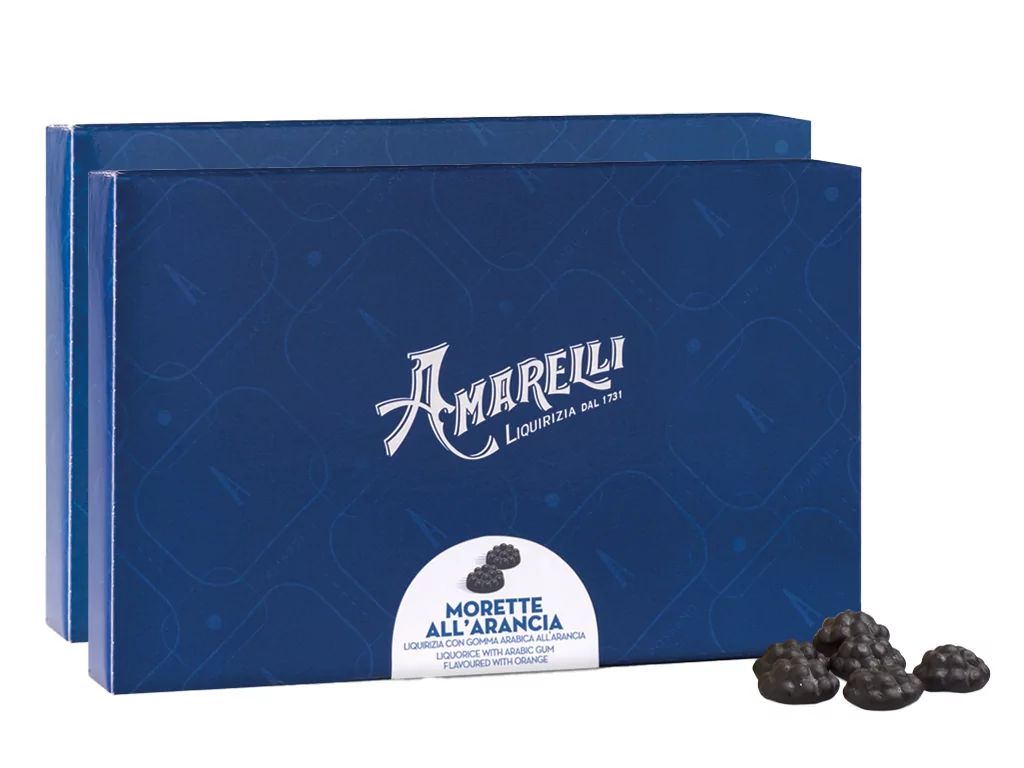 amarelli-kit-morette-lakritz-gummi-orange-1kg image 1