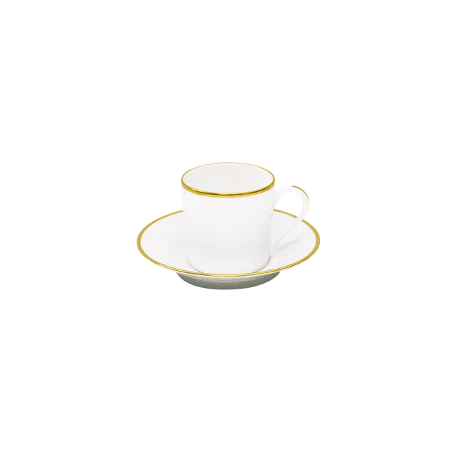 haviland-limoges-espressotasse-untertasse-orsay-or-porzellan-gold image 1