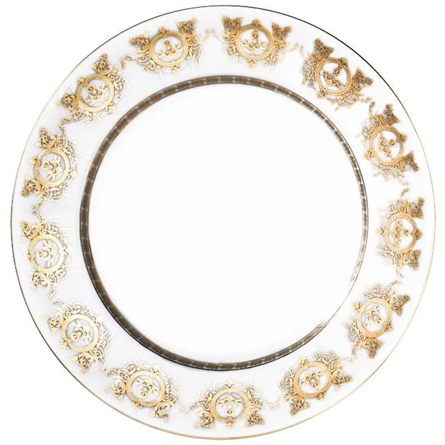 haviland-limoges-plat-tarte-ritz-imp-rial-blanc-ritz-paris image 1