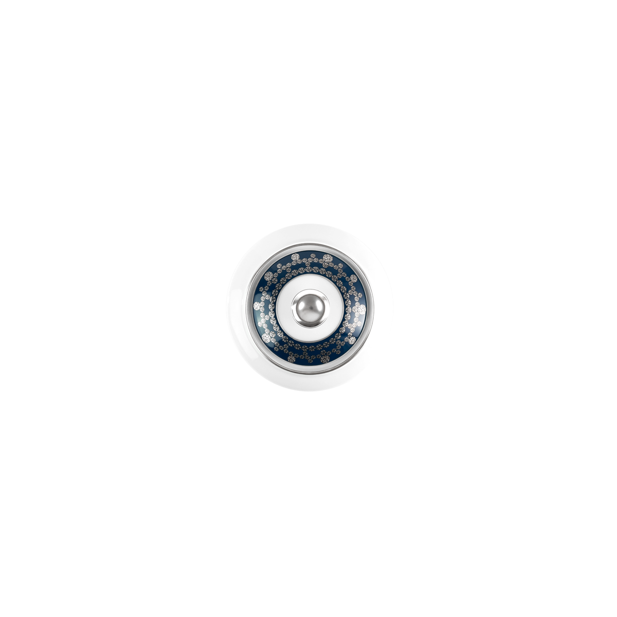 haviland-limoges-tiara-bleu-de-prusse-platine-zuckerdose image 2