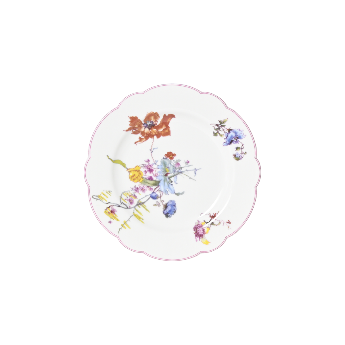 haviland-limoges-assiette-pain-fleurs-d-auteuil-brotteller image 1