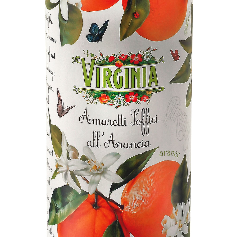 virginia-amaretti-soffici-orange-metalldose-rund-140g image 3