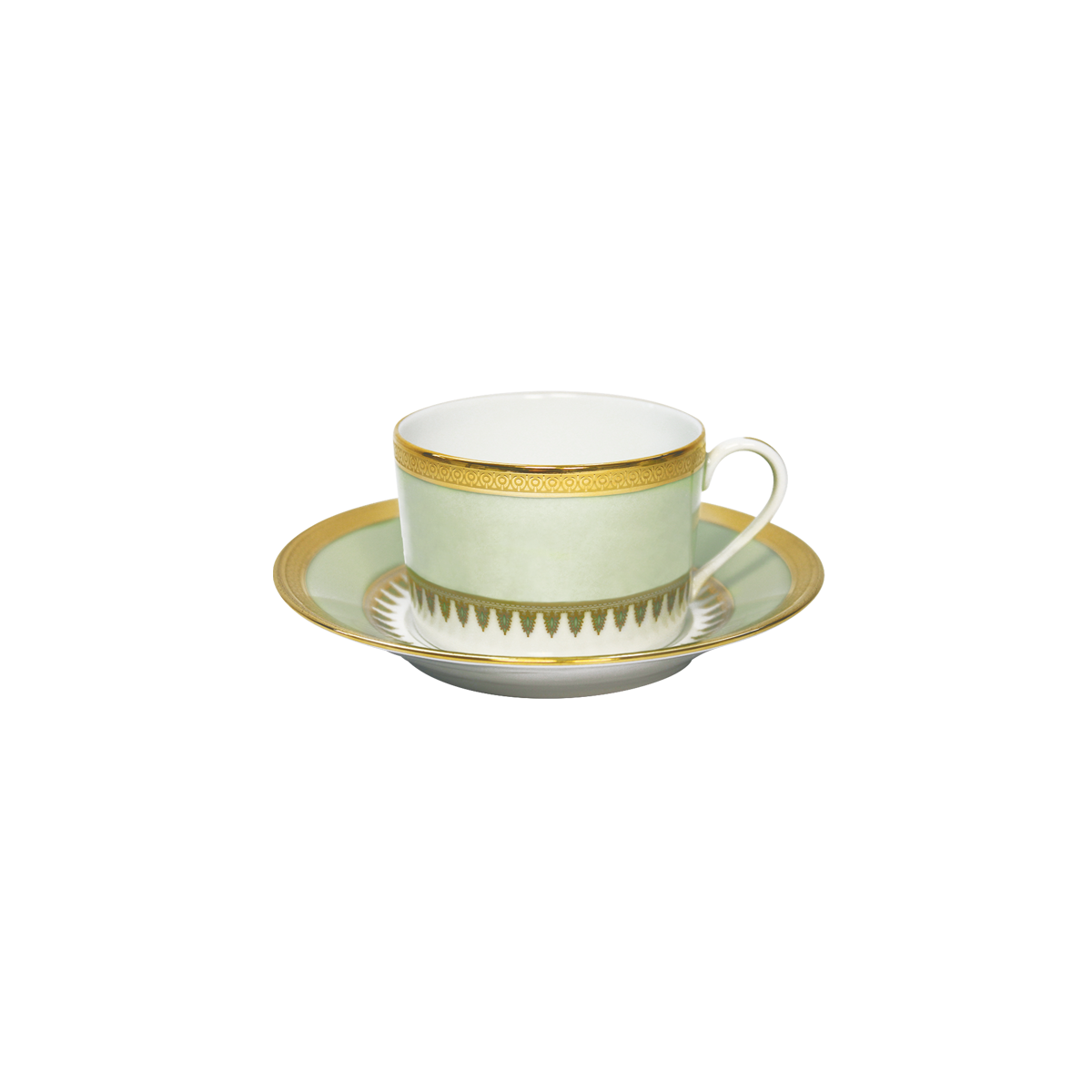 haviland-limoges-oasis-teetasse-mit-untertasse-porzellan image 1