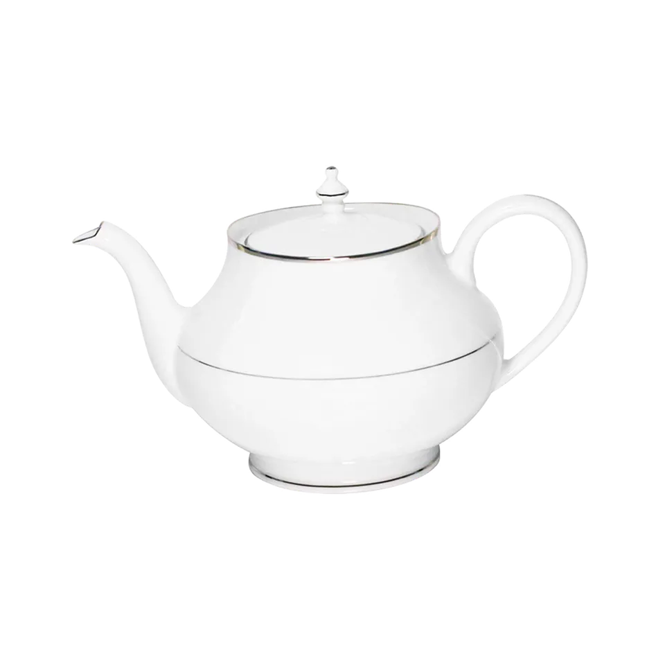 haviland-limoges-orsay-platin-kugel-teekanne-aus-porzellan image 1
