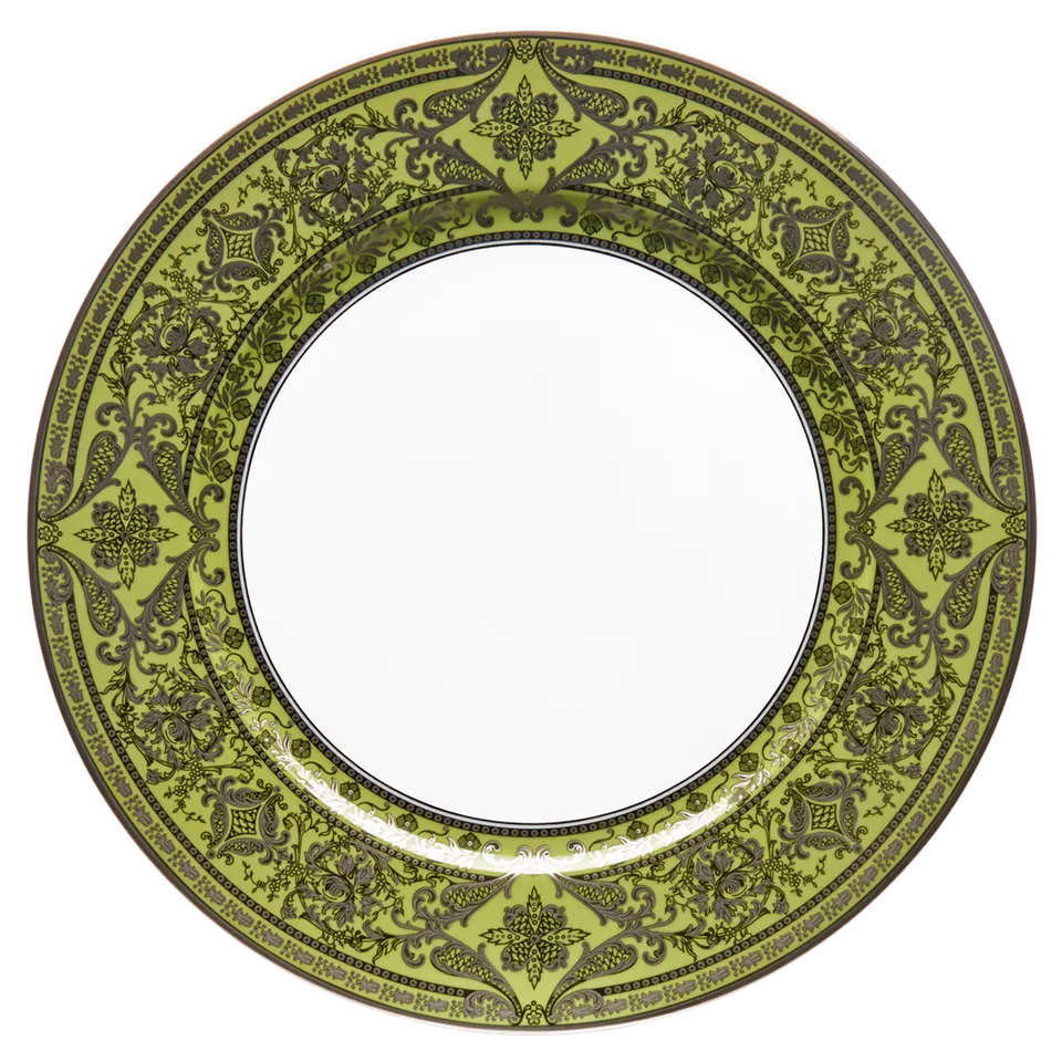 haviland-limoges-matignon-vert-pomme-platine-pr-sentierteller image 1