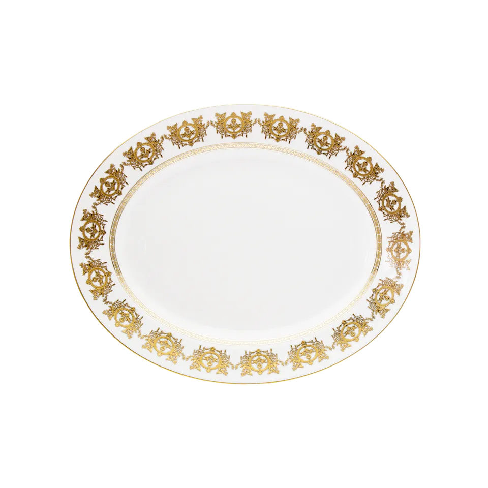 haviland-limoges-ritz-imp-rial-ovale-servierplatte-wei-ritz-paris image 1