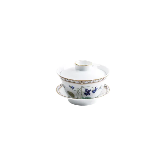 haviland-limoges-imp-ratrice-eug-nie-teetasse-mit-untertasse image 1